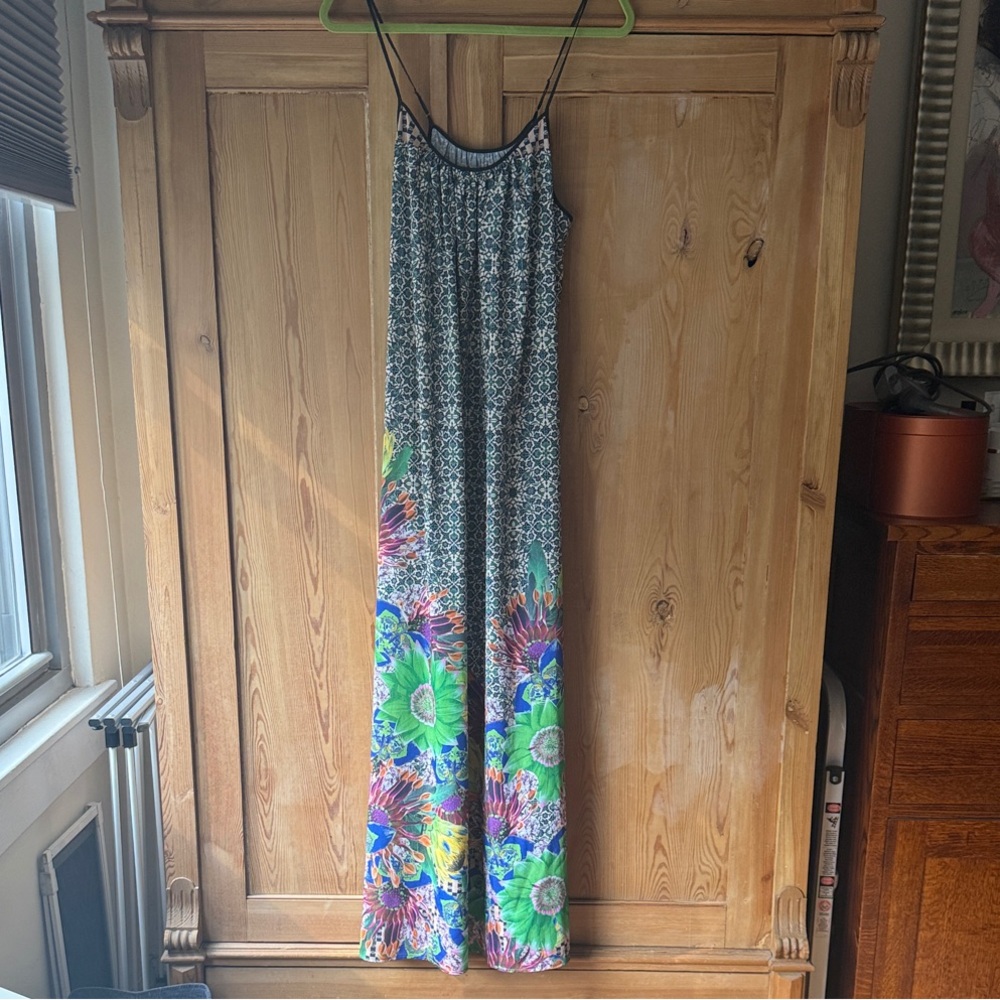 Clover Canyon Black and Multicolor Floral dress